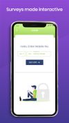 Login Page Of CviewSurvey App