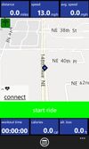 CycloMeter on Windows Phone(2)