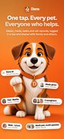 Meals, meds, walks and vet records, logged in a tap and shared with anyone who helps.