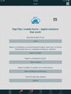 DIGI CLIP home page. Access to froms and report incidents, hazards and quality non-conformances.