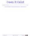DoesItExist home page