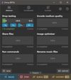 Main app UI.