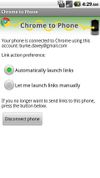 Google Chrome to Phone screenshot 2