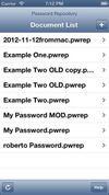 Password Repository screenshot 1