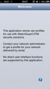 WatchGuard Mobile VPN screenshot 1