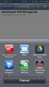 WatchGuard Mobile VPN screenshot 2