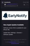 EarlyNotify screenshot 2
