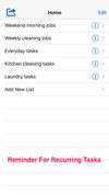 Easy Recurring Tasks Reminder screenshot 1