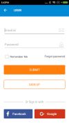 Elite Grocery App - Login page