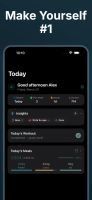 Ellim’s Today view brings workouts, insights, meals, and progress into one simple dashboard.
