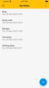 EteSync Notes screenshot 1