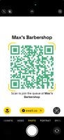 Scan a shop's QR code