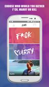 F*ck Marry Kill - Social Game screenshot 2