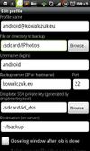 Edit profile
