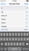 ShoppyList screenshot 2
