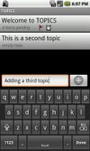 Topics screenshot 2