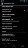 FaceLock for apps screenshot 1