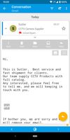 Compose message view.