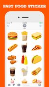 Fast Food Stickers For iMessage screenshot 2