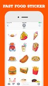 Fast Food Stickers For iMessage screenshot 1