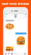 Fast Food Stickers For iMessage screenshot 3