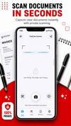 Scan document in seconds, capture clear documents quickly.