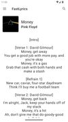FastLyrics screenshot 1