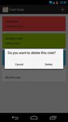 FastNote screenshot 1