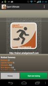 Sport Trainer Ultimate screenshot 2