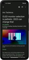 Feeder RSS feed reader screenshot 3