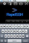 Full SSH terminal window