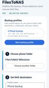 FilesToNAS screenshot 1