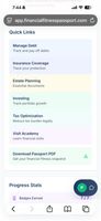 Financial Fitness Passport screenshot 1