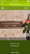 Example headstone