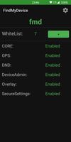 FindMyDevice (FMD) screenshot 1