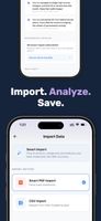Upload any bank PDF or CSV and Finly AI categorizes every transaction and flags recurring bills for auto-tracking. No bank login required.