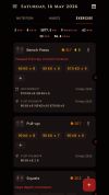 Workout tracking