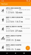 FitoTrack screenshot 1