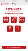 Five Guys Burgers &amp; Fries screenshot 3