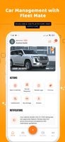 An onboarding screen that introduces users to the platform and provides quick access to key fleet management features.