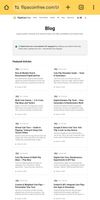 Blog Section