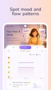 Explore your check-in history to spot mood and flow patterns over time.
