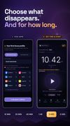 Choose how long each session lasts and which apps disappear.