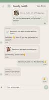Chat about recipes within your private Circle, share tips, plan meals, and cook together