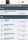 Sub-Forums List View