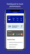 Dashboard view to get quick details on the performance