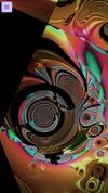 A screenshot of an image generated by FractalPane.