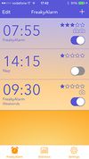 FreakyAlarm screenshot 1
