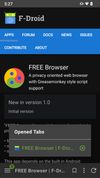 FREE browser screenshot 1