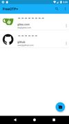 FreeOTP+ screenshot 1